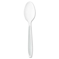 DART - Impress Heavyweight Polystyrene Cutlery, Teaspoon, White, 1000/Carton - Exact Tool & Supply