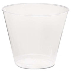 WNA - Comet Plastic Tumbler, 5 oz, Clear, Squat, 50/Pack - Exact Tool & Supply