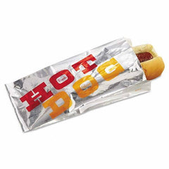 Bagcraft Papercon - Reclosable Food & Sandwich Bags Volume Capacity: 1 Hot Dog Width (Inch): 3-1/2 - Exact Tool & Supply