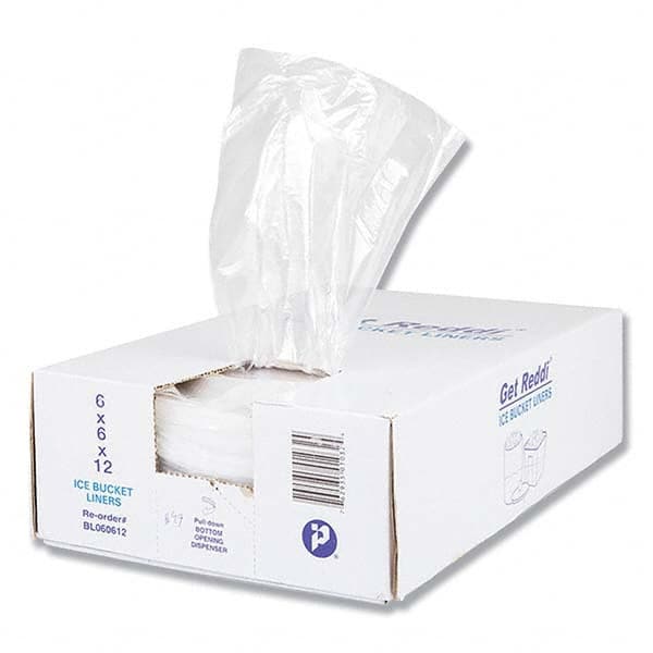Inteplast Group - Reclosable Food & Sandwich Bags Volume Capacity: 3 Qt. Width (Inch): 6 - Exact Tool & Supply