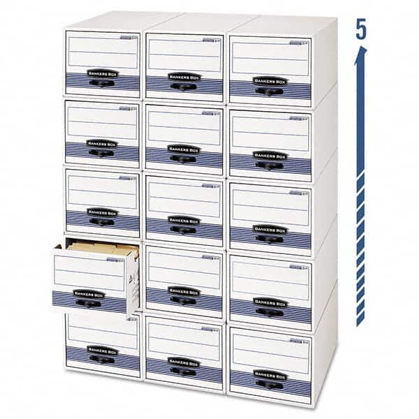 BANKERS BOX - Compartment Storage Boxes & Bins Type: File Boxes-Storage Number of Compartments: 1.000 - Exact Tool & Supply