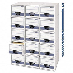 BANKERS BOX - Compartment Storage Boxes & Bins Type: File Boxes-Storage Number of Compartments: 1.000 - Exact Tool & Supply