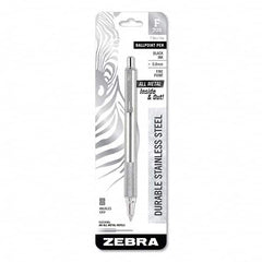 Zebra - Pens & Pencils Type: Ball Point Pen Color: Black - Exact Tool & Supply