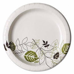 Dixie - Pathways Soak-Proof Shield Mediumweight Paper Plates, 8 1/2", Pathway, 125/Pack - Exact Tool & Supply