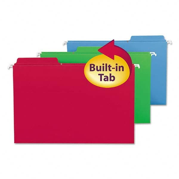 SMEAD - File Folders, Expansion Folders & Hanging Files Folder/File Type: Hanging File Folder Color: Multi-Color - Exact Tool & Supply