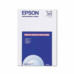 Epson - Office Machine Supplies & Accessories Office Machine/Equipment Accessory Type: Photo Paper For Use With: Inkjet Printers - Exact Tool & Supply