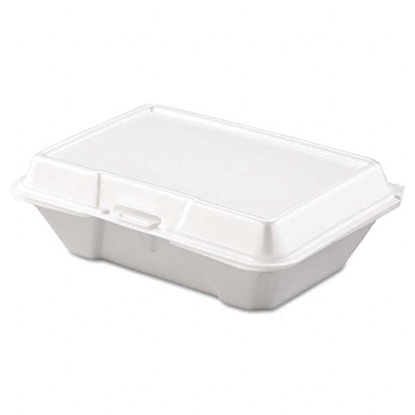 DART - Carryout Food Container, Foam, 1-Comp, 9 3/10 x 6 2/5 x 2 9/10, 200/Carton - Exact Tool & Supply