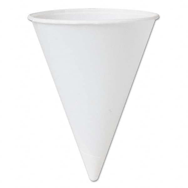 DART - Bare Treated Paper Cone Water Cups, 4-1/4 oz, White, 200/Bag - Exact Tool & Supply