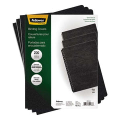 FELLOWES - Portfolios, Report Covers & Pocket Binders Three Hole Report Cover Type: Binding System Cover Width (Inch): 8-3/4 - Exact Tool & Supply