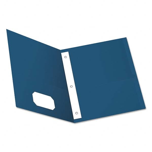OXFORD - File Folders, Expansion Folders & Hanging Files Folder/File Type: Pocket Folders Color: Blue - Exact Tool & Supply