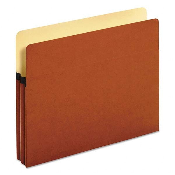 Pendaflex - File Folders, Expansion Folders & Hanging Files Folder/File Type: 1 Pocket Expanding File Color: Red - Exact Tool & Supply