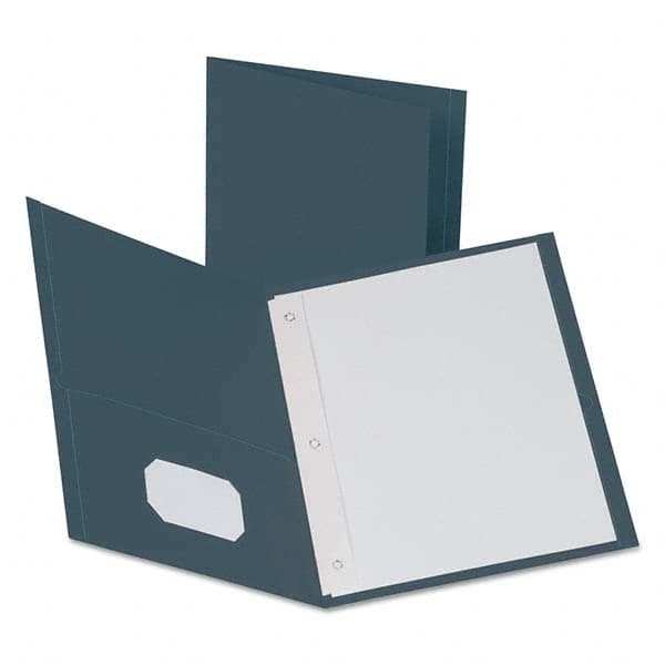 OXFORD - File Folders, Expansion Folders & Hanging Files Folder/File Type: Pocket Folders Color: Blue - Exact Tool & Supply