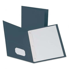 OXFORD - File Folders, Expansion Folders & Hanging Files Folder/File Type: Pocket Folders Color: Blue - Exact Tool & Supply