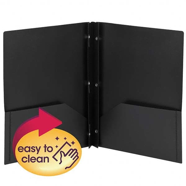 SMEAD - File Folders, Expansion Folders & Hanging Files Folder/File Type: Pocket Folders Color: Black - Exact Tool & Supply