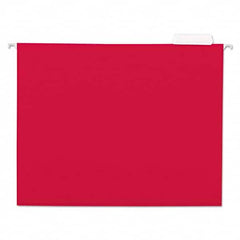 UNIVERSAL - File Folders, Expansion Folders & Hanging Files Folder/File Type: Hanging File Folder Color: Red - Exact Tool & Supply