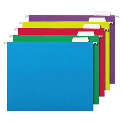 UNIVERSAL - File Folders, Expansion Folders & Hanging Files Folder/File Type: Hanging File Folder Color: Multi-Color - Exact Tool & Supply
