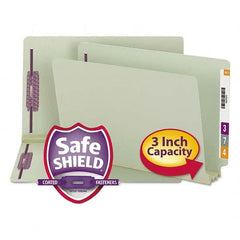SMEAD - File Folders, Expansion Folders & Hanging Files Folder/File Type: File Folders with End Tab Color: Green - Exact Tool & Supply