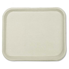 Chinet - Savaday Molded Fiber Food Trays, 9 x 12 x 1, White, Rectangular - Exact Tool & Supply