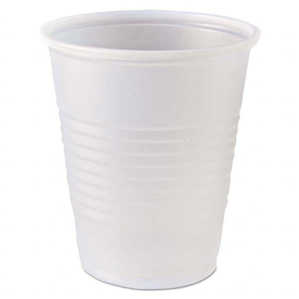 Fabri-Kal - RK Ribbed Cold Drink Cups, 5 oz, Clear, 2500/Carton - Exact Tool & Supply
