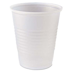 Fabri-Kal - RK Ribbed Cold Drink Cups, 5 oz, Clear, 2500/Carton - Exact Tool & Supply