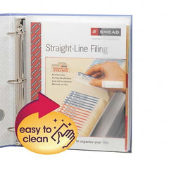 SMEAD - Tabs, Indexes & Dividers Indexes & Divider Type: Binder Pockets Size: 9 x 11-1/2 - Exact Tool & Supply
