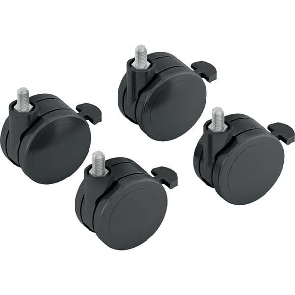Hon - Cushions, Casters & Chair Accessories Type: Caster Set For Use With: HON Height-Adjustable Tables - Exact Tool & Supply