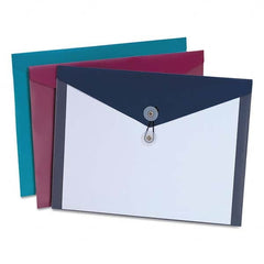 Pendaflex - File Folders, Expansion Folders & Hanging Files Folder/File Type: File Jackets Color: Navy Blue; Burgundy; Teal - Exact Tool & Supply