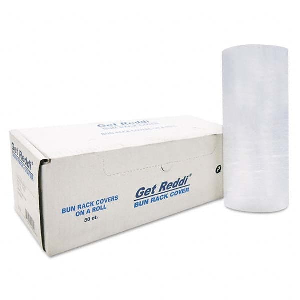 Inteplast Group - Poly Bun Rack Cover, 60x80, 15 Micron, 50/Case - Exact Tool & Supply