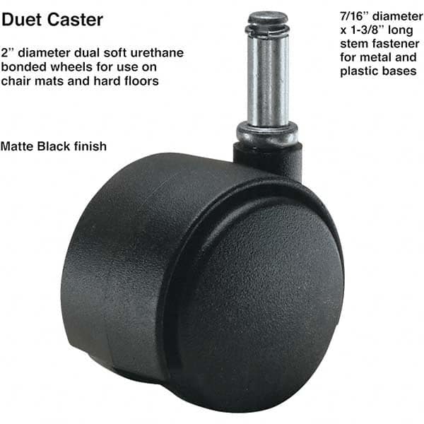 Master Caster - Cushions, Casters & Chair Accessories Type: Caster Set For Use With: Office and Home Furniture - Exact Tool & Supply