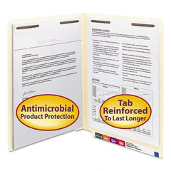 SMEAD - File Folders, Expansion Folders & Hanging Files Folder/File Type: File Folders with End Tab Color: Manila - Exact Tool & Supply