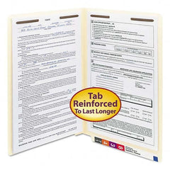 SMEAD - File Folders, Expansion Folders & Hanging Files Folder/File Type: File Folders with End Tab Color: Manila - Exact Tool & Supply