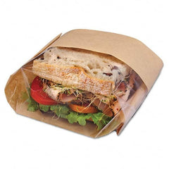 Bagcraft Papercon - Reclosable Food & Sandwich Bags Volume Capacity: 1 Sandwich Width (Inch): 9-1/2 - Exact Tool & Supply