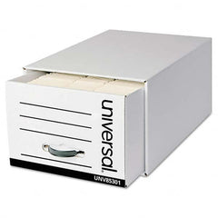 UNIVERSAL - Compartment Storage Boxes & Bins Type: File Boxes-Storage Number of Compartments: 1.000 - Exact Tool & Supply