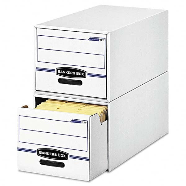 BANKERS BOX - Compartment Storage Boxes & Bins Type: File Boxes-Storage Number of Compartments: 2.000 - Exact Tool & Supply