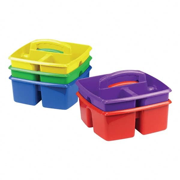 Storex - Compartment Storage Boxes & Bins Type: Art Caddie Number of Compartments: 3.000 - Exact Tool & Supply