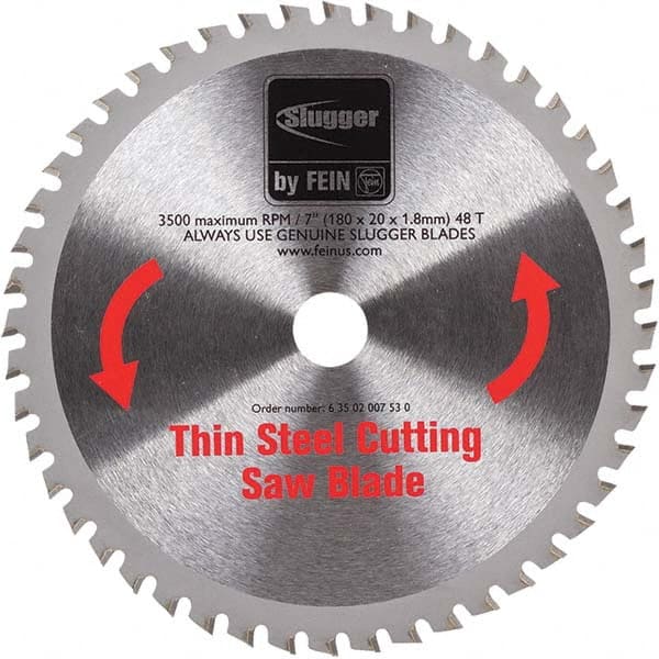 Fein - Wet & Dry-Cut Saw Blades Blade Diameter (Inch): 7 Blade Material: Carbide-Tipped - Exact Tool & Supply