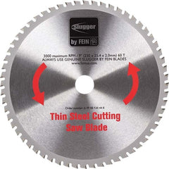 Fein - Wet & Dry-Cut Saw Blades Blade Diameter (Inch): 9 Blade Material: Carbide-Tipped - Exact Tool & Supply