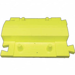 Checkers - On Floor Cable Covers Cover Material: Polyurethane Number of Channels: 1 - Exact Tool & Supply