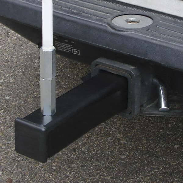 Checkers - Flag Pole Accessories Type: Hitch Mount Assembly Material: Steel; Plastic - Exact Tool & Supply