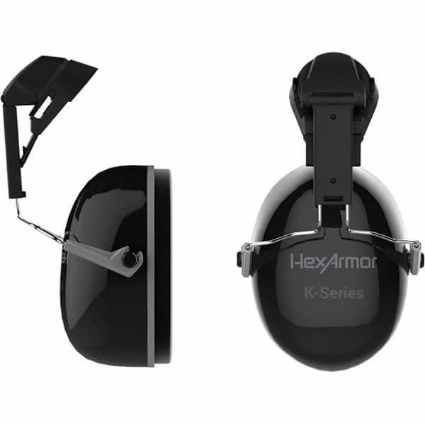 HexArmor - Earmuffs Band Position: Hard Hat Cap Mounted NRR Rating (dB) Behind the Neck: 22 - Exact Tool & Supply