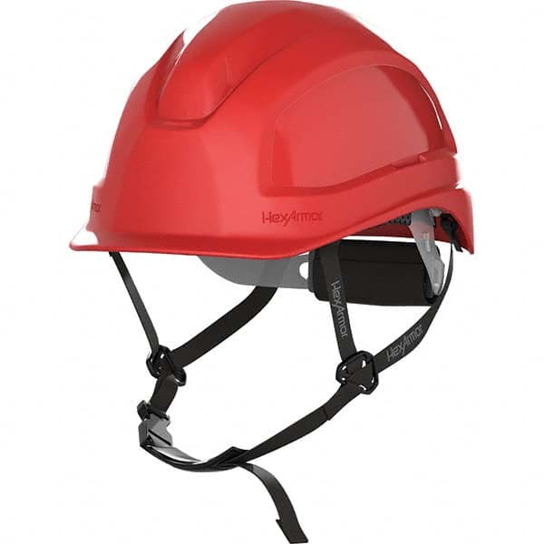 HexArmor - ANSI Type I Class C 4-Point Ratchet Short Brim Hard Hat - Exact Tool & Supply
