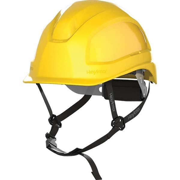 HexArmor - ANSI Type I Class C 4-Point Ratchet Short Brim Hard Hat - Exact Tool & Supply