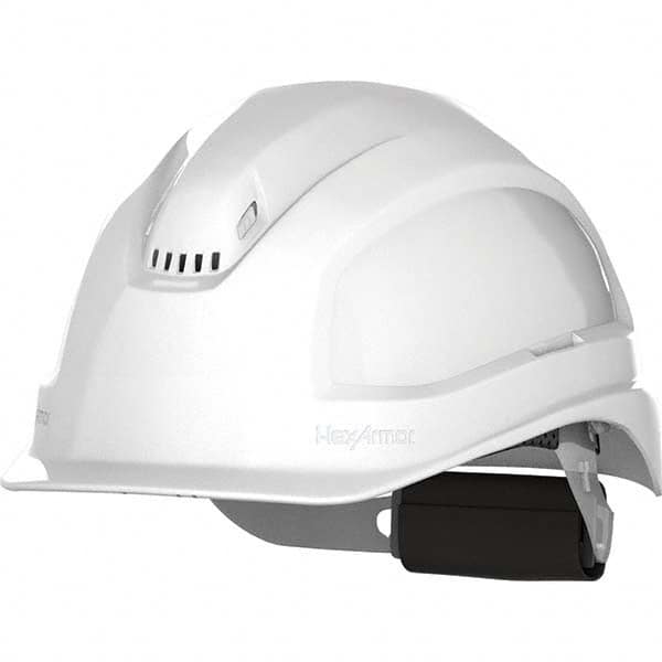HexArmor - ANSI Type I Class C 6-Point Ratchet Short Brim Hard Hat - Exact Tool & Supply