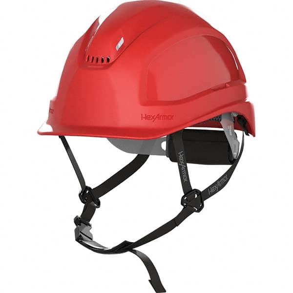 HexArmor - ANSI Type I Class C 4-Point Ratchet Short Brim Hard Hat - Exact Tool & Supply