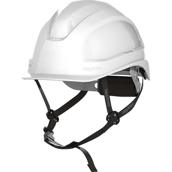 HexArmor - ANSI Type I Class C 4-Point Ratchet Short Brim Hard Hat - Exact Tool & Supply