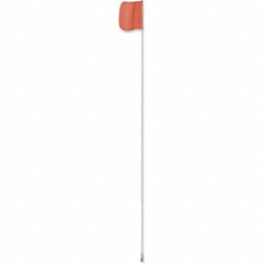 Checkers - Marking Flags Type: Warning Whip Flag Message or Pattern: Reflective X - Exact Tool & Supply
