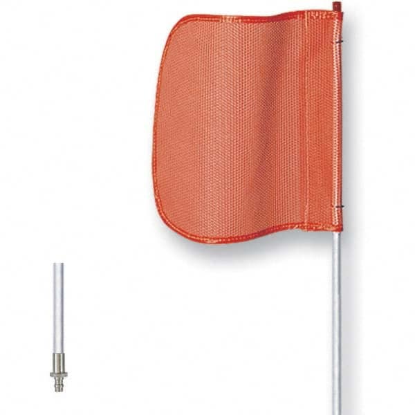 Checkers - Marking Flags Type: Warning Whip Flag Message or Pattern: Reflective X - Exact Tool & Supply