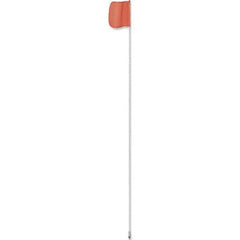 Checkers - Marking Flags Type: Warning Whip Flag Message or Pattern: Solid Color - Exact Tool & Supply