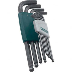 Allen - Hex Key Sets Tool Type: Ball End Handle Type: L-Key Long Arm - Exact Tool & Supply