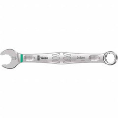 Wera - Combination Wrenches; Type: Combination Wrench ; Tool Type: NonRatcheting ; Size (Inch): 1/2 ; Number of Points: 12 ; Finish/Coating: Satin ; Material: Alloy Steel - Exact Tool & Supply